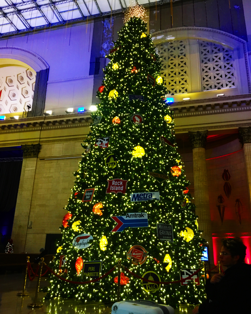 Amtrak tree